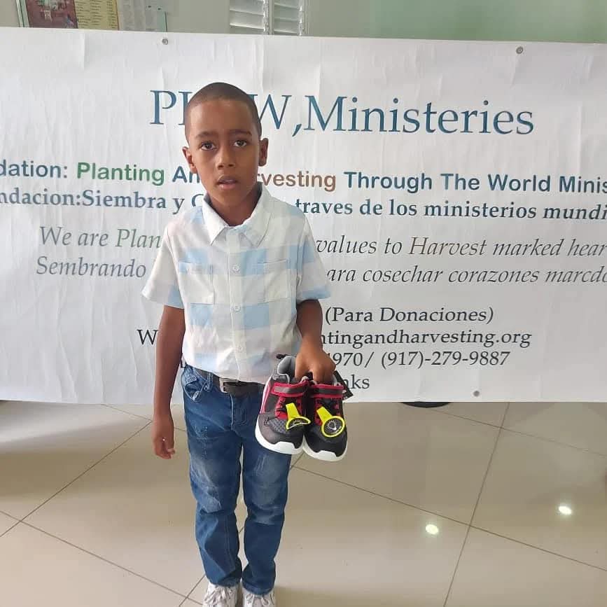 Shoe Distribution in Churches Across Santo Domingo