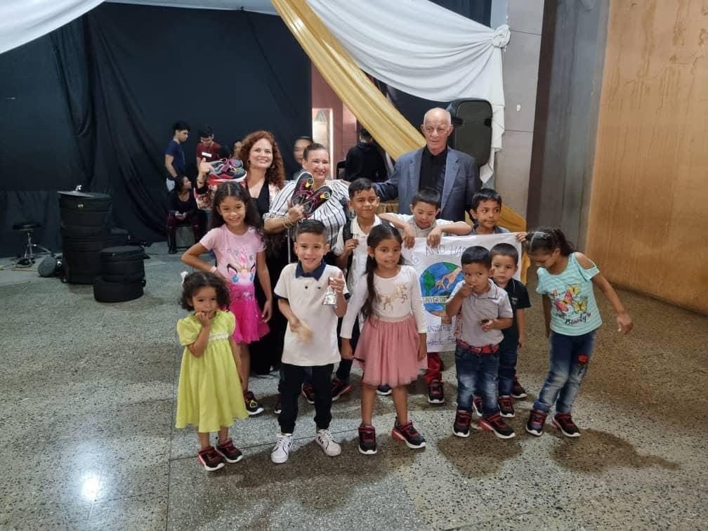 Donating New Shoes to Children in Venezuela
