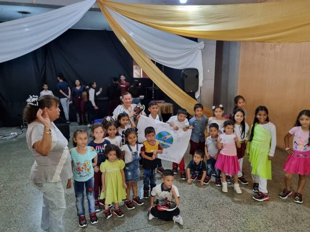 Donating New Shoes to Children in Venezuela