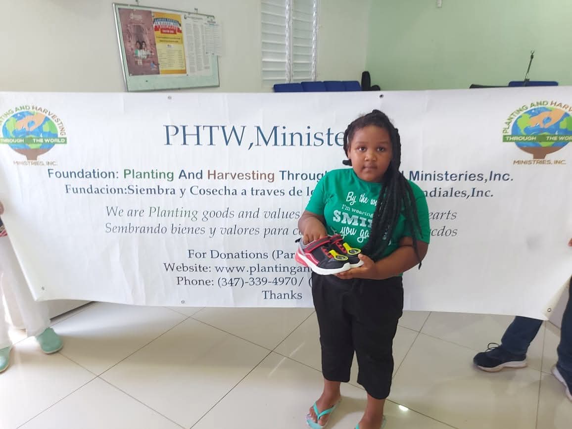 Bringing Joy to Children Through the Gift of New Sneakers in Pedernales, Dominican Republic