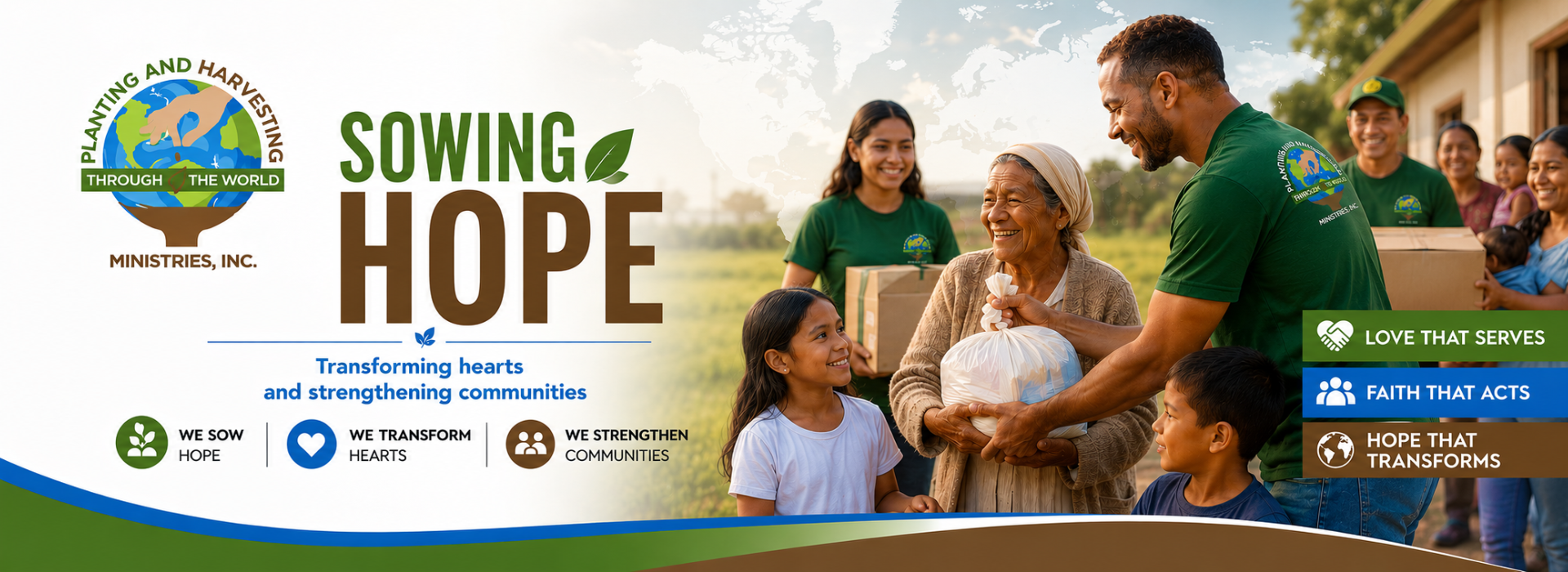 Planting and Harvesting Through the World Ministries