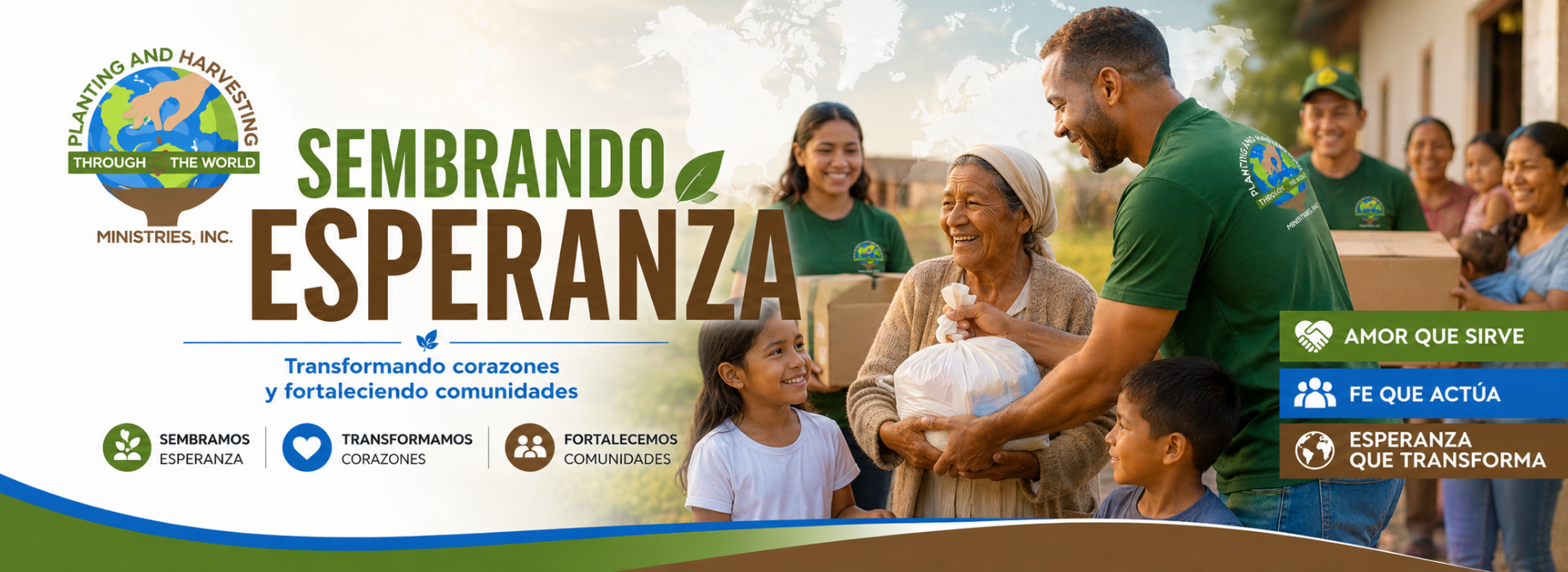 Planting and Harvesting Through the World Ministries